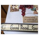 Assorted Kitchen Wall Decor