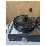 Bella Cucina Triple Slow Cooker