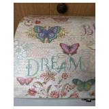 Lovely Butterfly Themed Small Chest with Latch