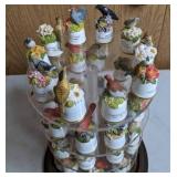 Collection of 50 Collectible Thimble Set of the 50 States