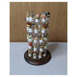Collection of 50 Collectible Thimble Set of the 50 States