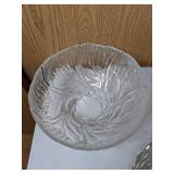 Lot of 3 Glass Serving Bowls
