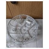 Lot of 3 Glass Serving Bowls