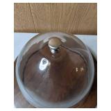 Elegant Glass Serving Dome
