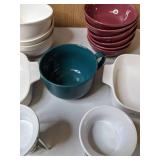 Serving Ware Lot: Bowls, Casseroles, and More