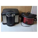 Kitchen Appliances: Deep Fryer and Crockpot