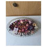 Stunning Glass French Quarter Potpourri Jar