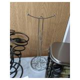 Spices and Sips Lot - Ensure Nutrition Shakes, Tea, Spice Rack, Small Mug Rack, Wine Bottle Rack