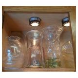 Assortment of Glass Bowls, Vases, and More