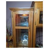Large 3- Piece China Cabinet (Central Piece & Two Side Cabinets)