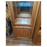 Large 3- Piece China Cabinet (Central Piece & Two Side Cabinets)