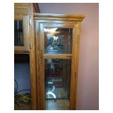 Large 3- Piece China Cabinet (Central Piece & Two Side Cabinets)