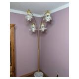 French Gold 4-Arch Floor Lamp