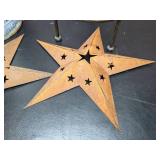 Lot of 5 Metal Home Decor Pieces