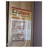 Lot of Six Medium Oak EZ Planks and Two Pieces of Moulding