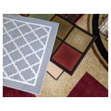Lot of (9) Rugs