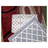 Lot of (9) Rugs
