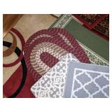 Lot of (9) Rugs