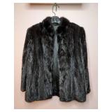 Elegant Black Faux Fur Women