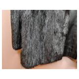 Elegant Black Faux Fur Women