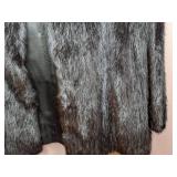 Elegant Black Faux Fur Women