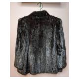Elegant Black Faux Fur Women