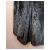Elegant Black Faux Fur Women