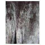 Elegant Black Faux Fur Women