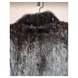 Elegant Black Faux Fur Women