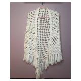 Vintage Shawl, Faux Fur Collar Wrap, and Faux Fur Vest