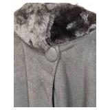 Vintage Shawl, Faux Fur Collar Wrap, and Faux Fur Vest