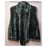 Vintage Shawl, Faux Fur Collar Wrap, and Faux Fur Vest