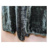 Vintage Shawl, Faux Fur Collar Wrap, and Faux Fur Vest