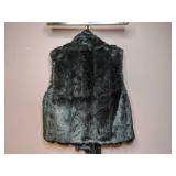 Vintage Shawl, Faux Fur Collar Wrap, and Faux Fur Vest