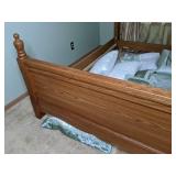 Classic Palliser Bedroom Suite, TV/VCR Combo and Bed Linens
