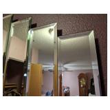 Stunning Rectangular Cluster Wall Mirror Decor
