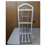 Four Tier Shoe Shelf and Garden Kneeler/Stool