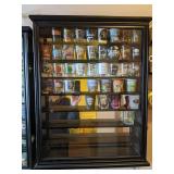 Pair of Shadowboxes with Souvenir Shotglass Collection