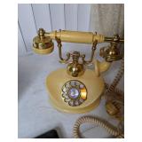Lot of VTech Cordless Phone System, Weather Channel Alarm Clock and an Antique Rotary Princess Style Phone
