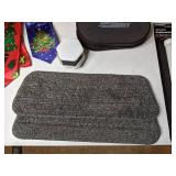Mixed Lot: Christmas Ties, Collapsible Cooler, Small Weights, Super Sliders, and More
