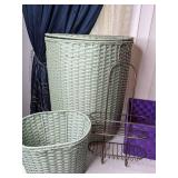 Woven Hamper and Basket Set, Metal Toilet Paper Stand, and More!