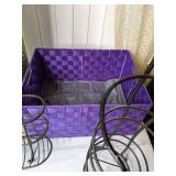 Woven Hamper and Basket Set, Metal Toilet Paper Stand, and More!