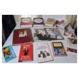 Lot of Books/Magazines: Merriam-Webster Dictionaries, Chicken Soup for the Soul, Life Princess Diana, Elvis Album, Thimble Americana, and More