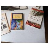 Lot of Books/Magazines: Merriam-Webster Dictionaries, Chicken Soup for the Soul, Life Princess Diana, Elvis Album, Thimble Americana, and More