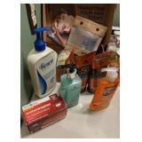 Bathroom Items: Tub and Shower Cleaner, Soap, Shampoo, Hair Dye, Medicines, and More!