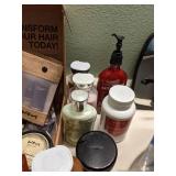Bathroom Items: Tub and Shower Cleaner, Soap, Shampoo, Hair Dye, Medicines, and More!