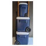 Set of (3) Coleman Coolers