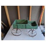 Wonderful Decorative Vintage Wagon Planter