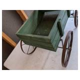 Wonderful Decorative Vintage Wagon Planter