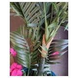 Beautiful Artificial Plant with Turquoise Planter